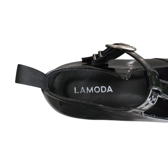Lamoda Dolls Kill Overthinking It Shoes Womens Size 9 Platform Mary Jane Black - Picture 8 of 11